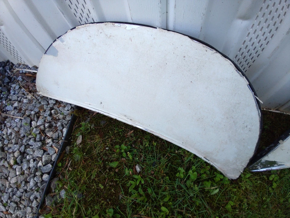 1966 Ford Falcon из нержавеющей стали юбки крыла в коробке новый из старых запасов Foxcraft - Изображение 4 из 4