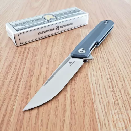 Bestech Knives Dundee Liner Folding Knife 3.5" D2 Tool Steel Blade G10 Handle