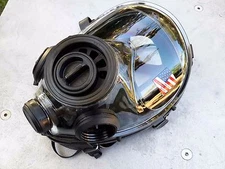 SGE 400/3BB Tactical 40mm NATO Gas Mask, NBC & Impact Protection New SMALL S/M