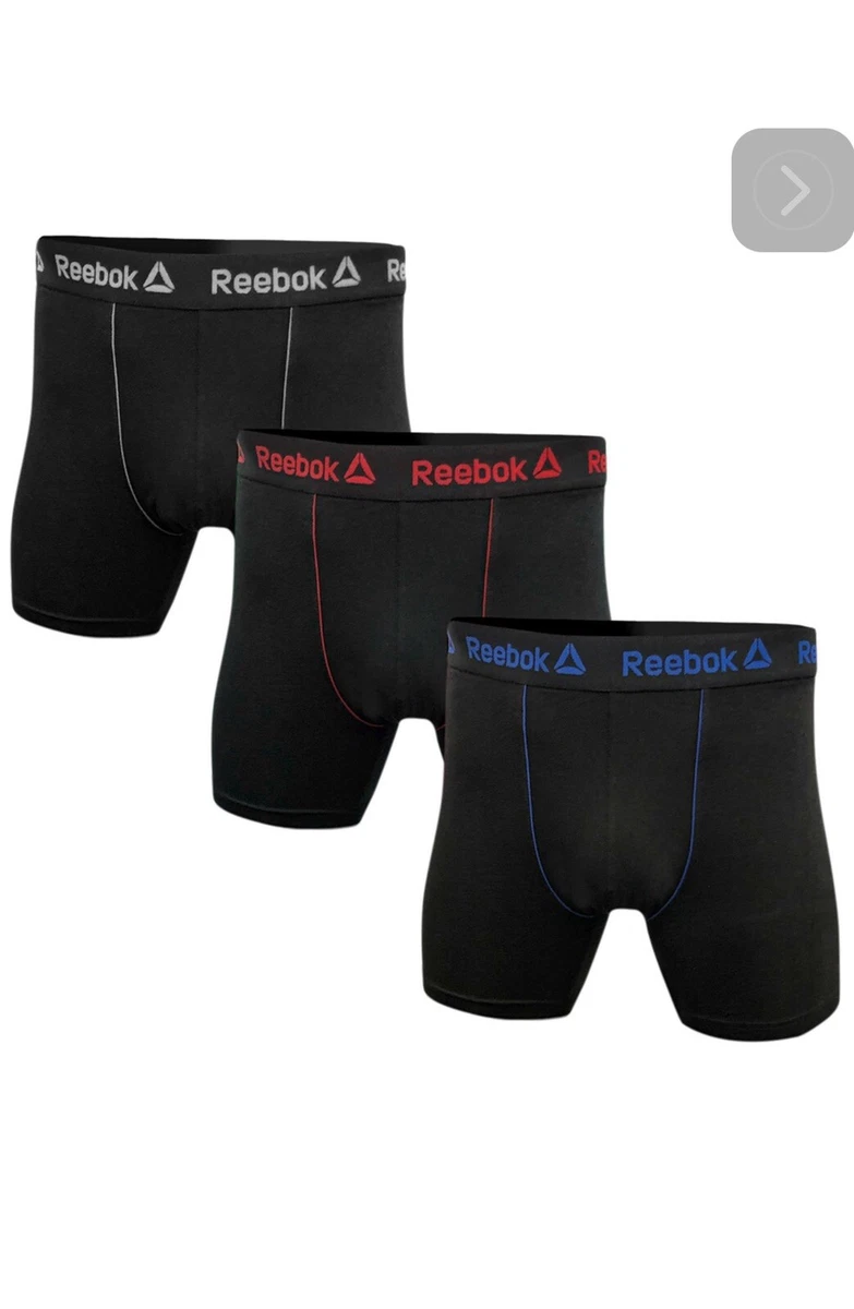 Reebok Allis 3 pack briefs in blue spot