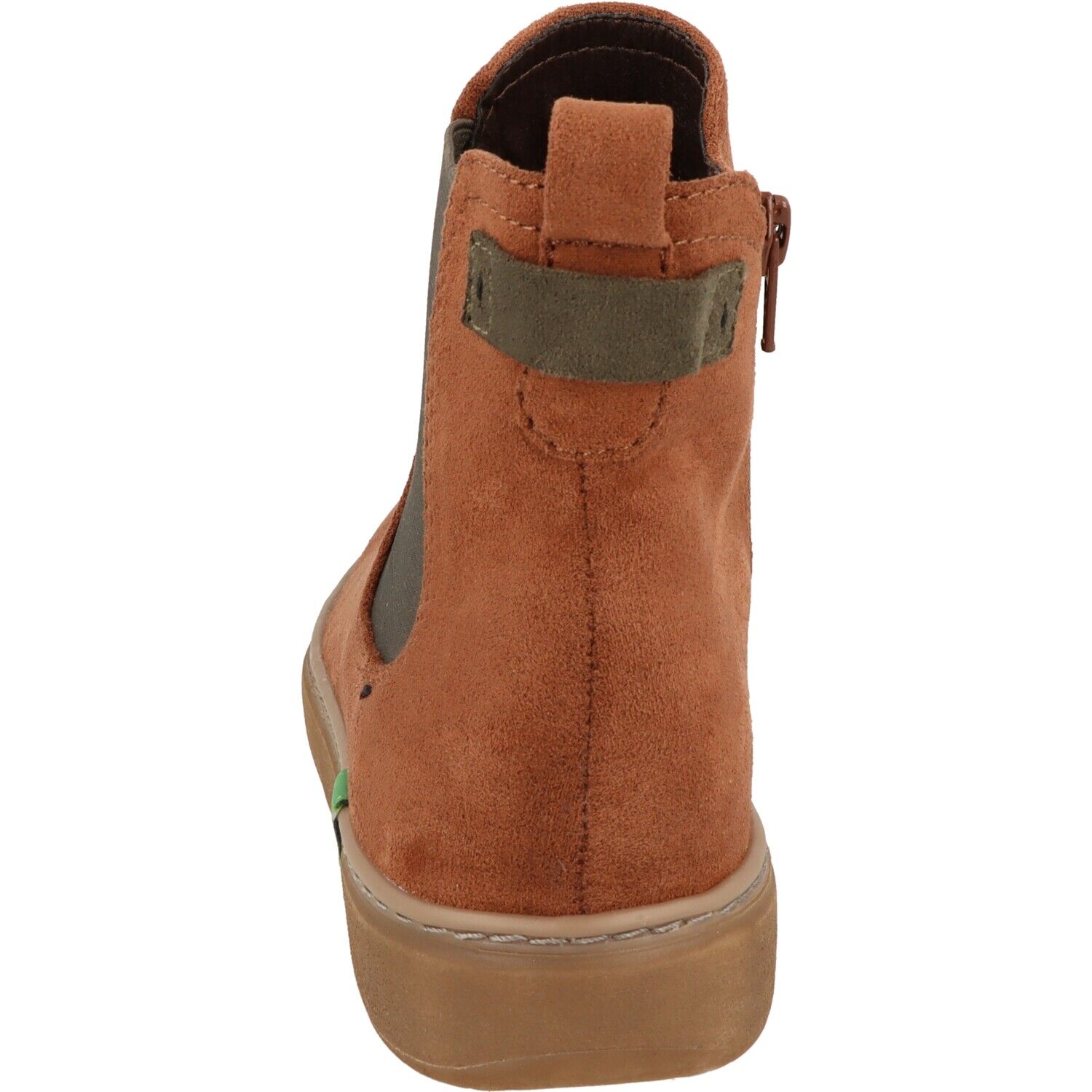 Jana Damen Schuhe warme Chelsea Boots Vegan Relax-Fit 8-25480-29 BraunKhaki