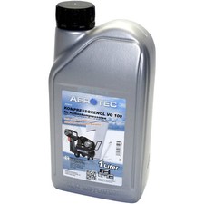 Aerotec 200633 VG 100 Compressor Oil 1L Prevents Deposits Flash 228°