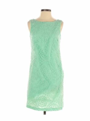 VGUC Oleg Cassini Eyelet Vintage Inspired Party Dress - Seafoam Green -  Size 4 | eBay