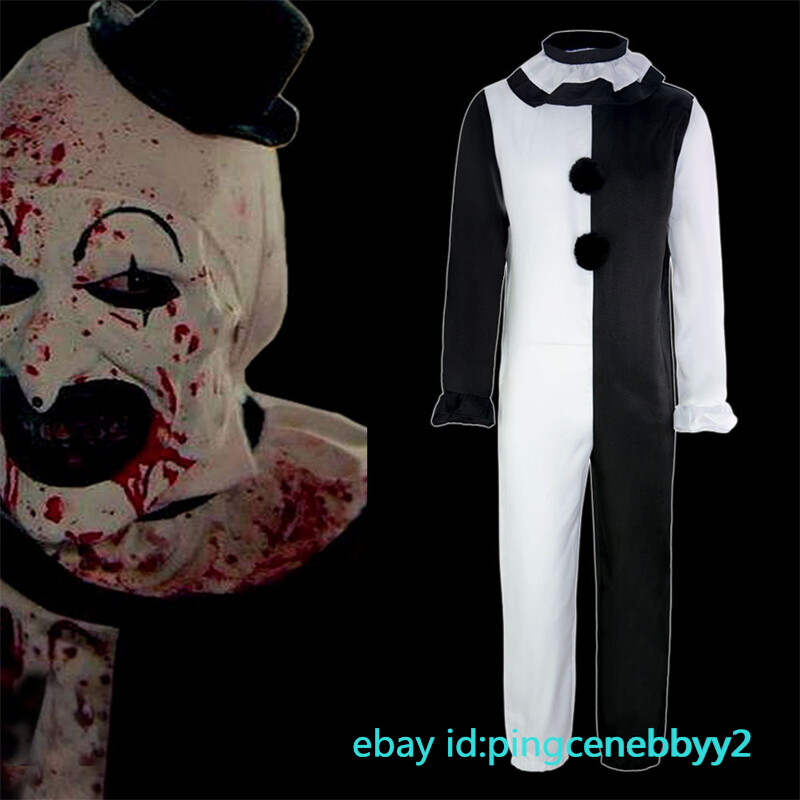 Terrifier 2 Art the Clown Cosplay Disfraz Mono Halloween Carnaval Traje