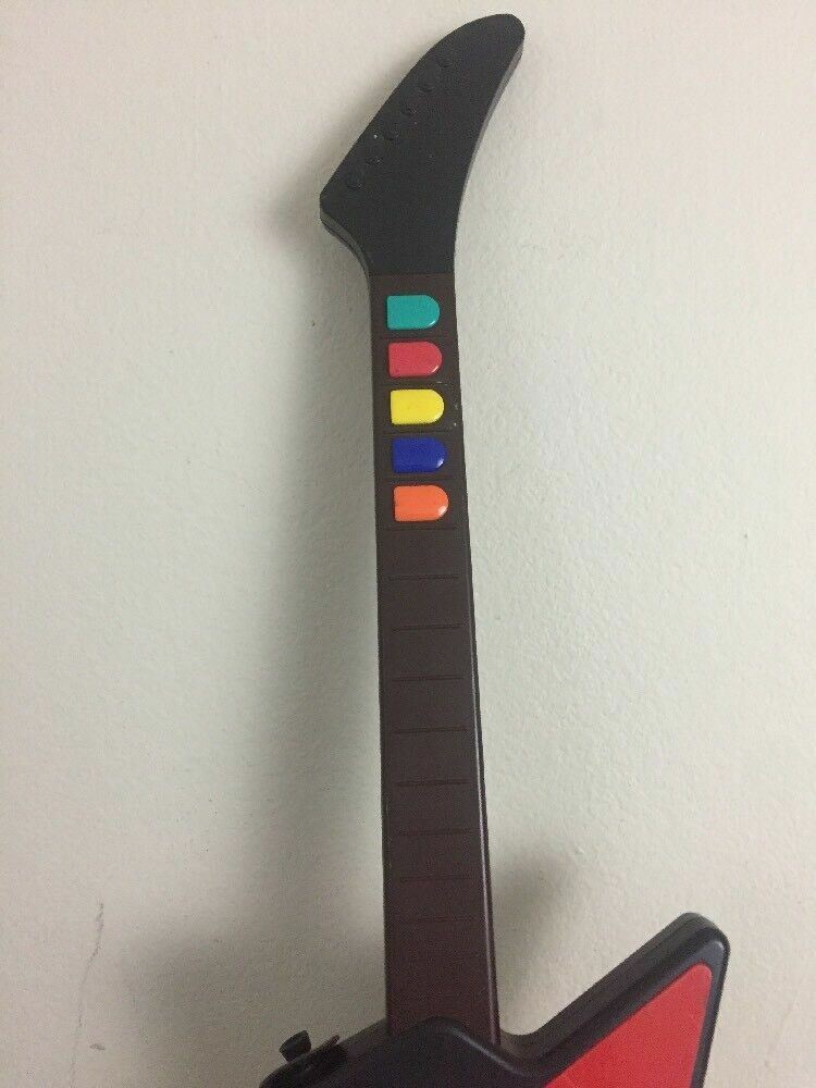 Nyko Front Man PlayStation 2 Guitar Model 80592-E14-0611 Red