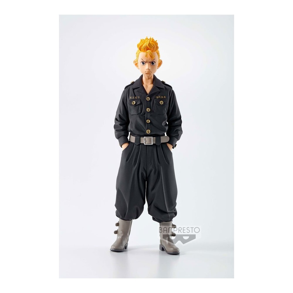 Tokyo Revengers Figurine Takemichi Hanagaki Vol.2 Rare Bandai Statuette de Collection