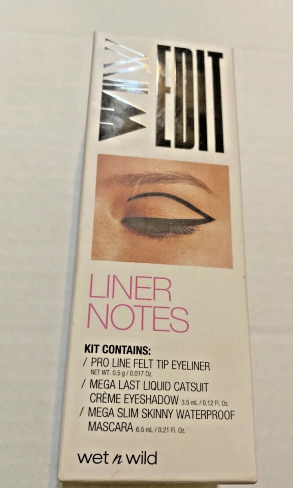 Wet ‘n Wild Edit ~ Liner Notes Eyeliner, Creme Shadow & Mascara Kit /3 pcs set - Image 2 of 4