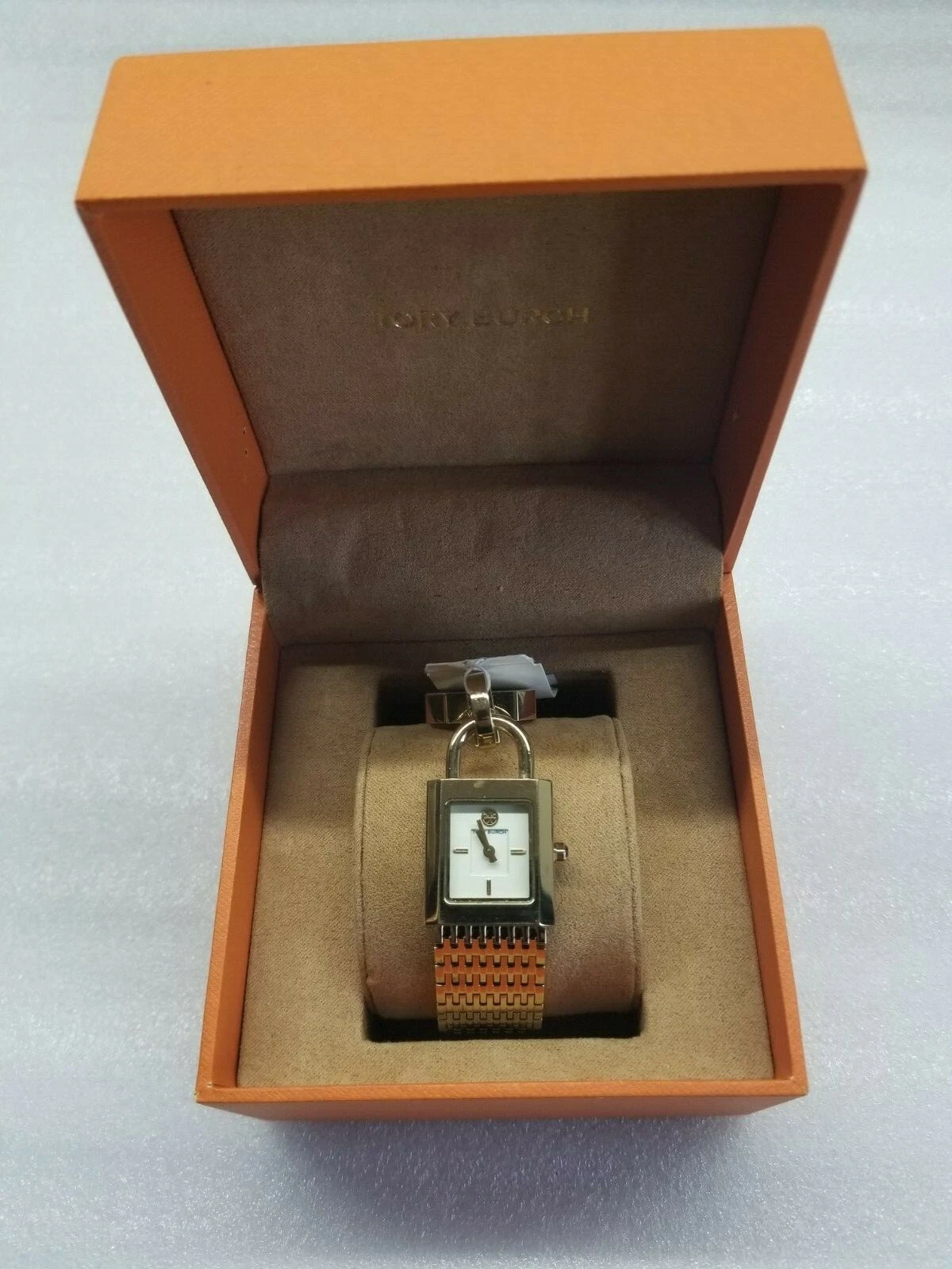 OROLOGIO DONNA TORY BURCH SURREY QUADRANTE AVORIO COLOR ORO ST.STEEL TBW7100