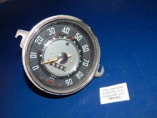 1960s Vw Beetle Bug Vdo 90 Mph Speedometer Gauge Clock Vintage Air Cooled