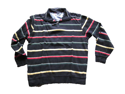 Pullover Größe XL 54 Comberti, neuwertig, Schwarz mit Streifen