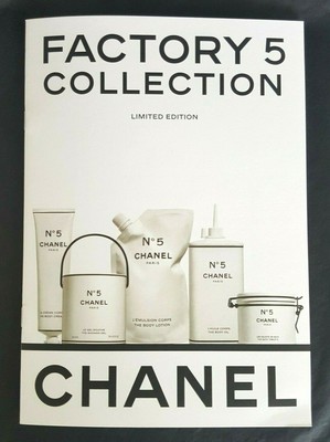 CHANEL FACTORY 5 COLLECTION LIMITED EDITION USER MANUAL COLORING ART BOOK