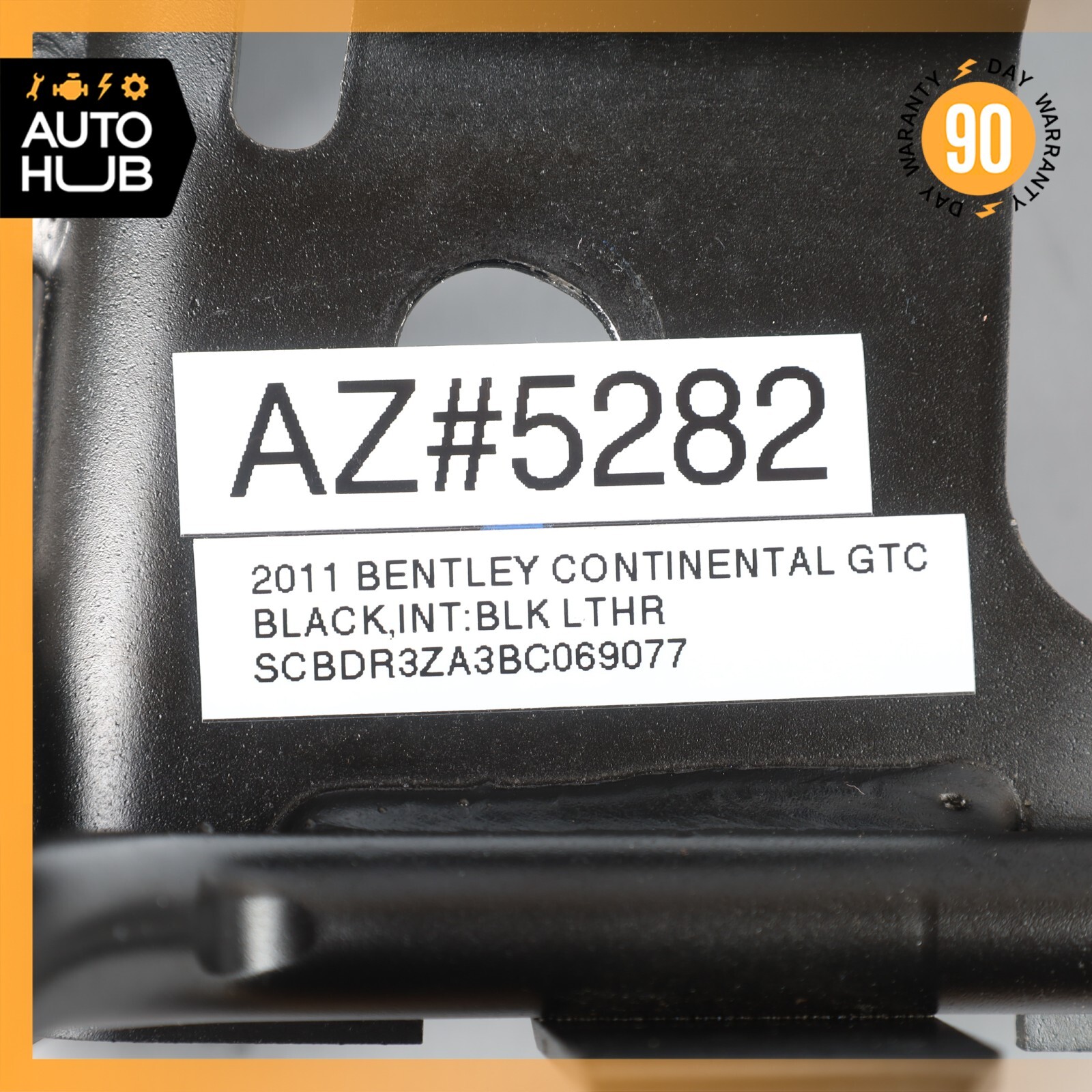Bentley Continental GTC Seat Belt Extender Guide Right Side OEM