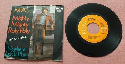 Mal Mighty Mighty Roly Poly Germany import 45 RCA Victor 74-16124 solid vg