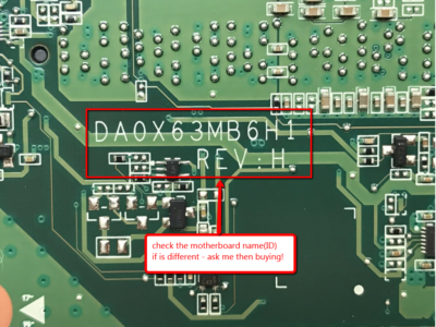 MB HP ProBook 450 G3, 470 G3 (855671-001, 855671-601, DAX63CMB6C0 REV:C) (w/o s MB HP ProBook 450 G3, 470 G3 (855671-001, 855671-601, DAX63CMB6C0 REV:C) (w/o s