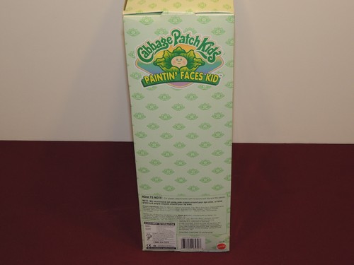 VTG Rare Cabbage Patch Kids Doll In Box, Paintin' Faces Kid, Never Played With - Picture 11 of 11