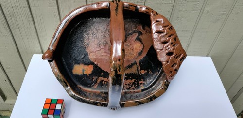 YOSUKE HARUTA (nato in Giappone) Cesto Ikebana Moderno Contemporaneo in Ceramica - Foto 7 di 12