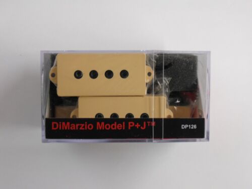 DiMarzio Model P + J Bass Pick-up Set Creme DP 126 - Afbeelding 1 van 1