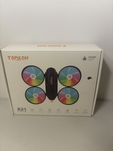 TOMZON A31 Flying Pig for Kids Mini RC Quadcopter w/ 7 Colors LED Light Open Box