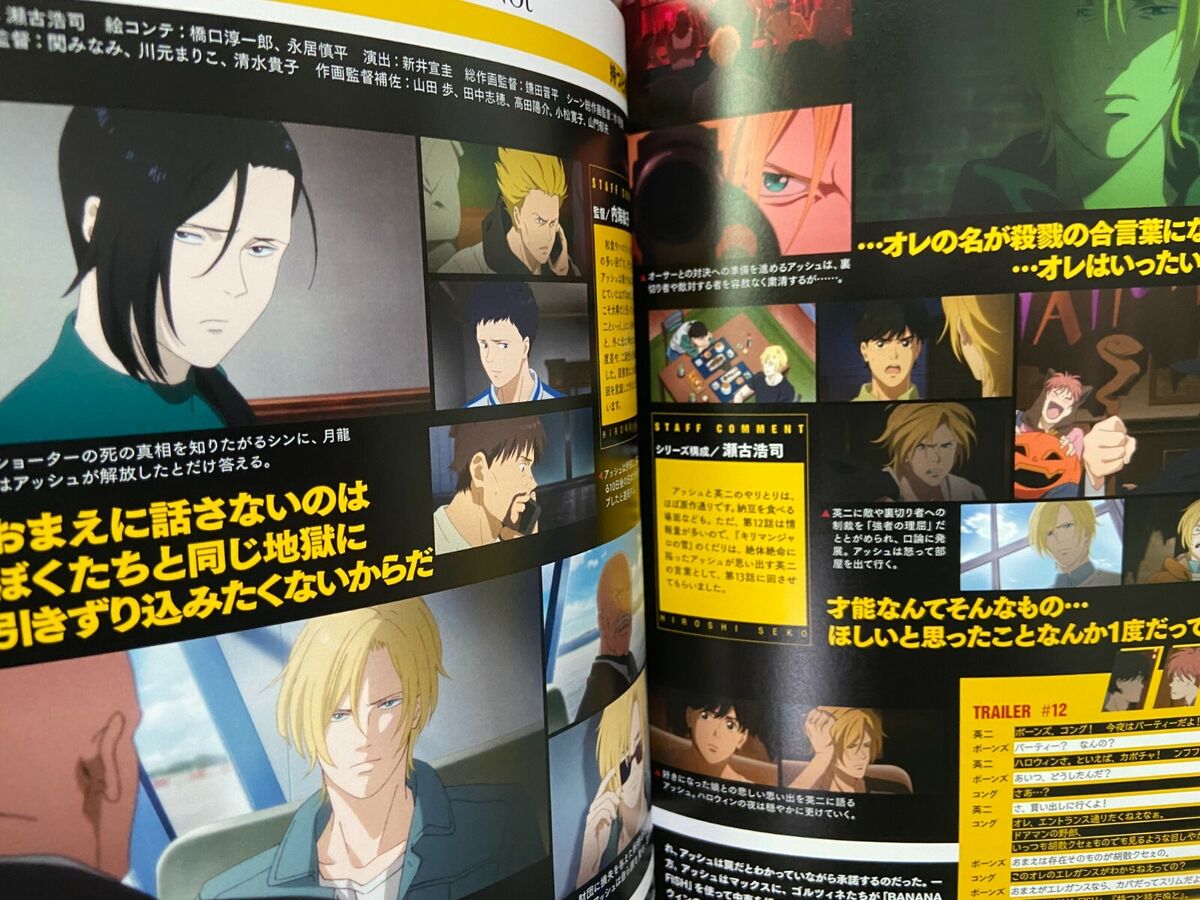 BANANA FISH TV Animation Official Guide: Moment (Japanese Edition)