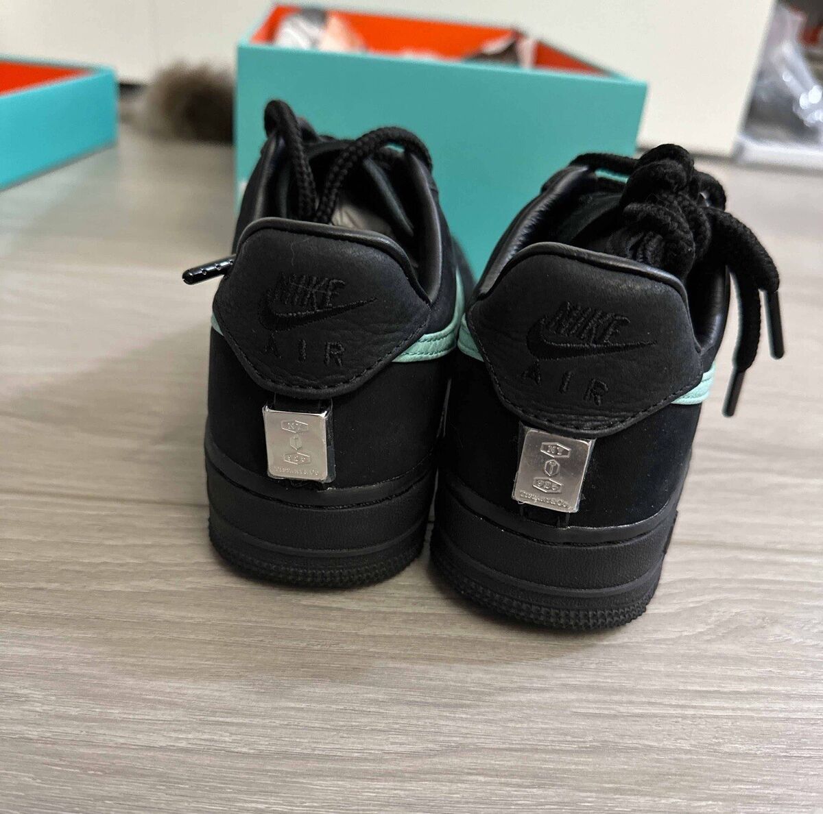 NIKE Air Force 1 Low Tiffany & Co. 1837 DZ1382 001 SIZE 3.5 NIKE Air Force 1 Low Tiffany & Co. 1837 DZ1382 001 SIZE 3.5