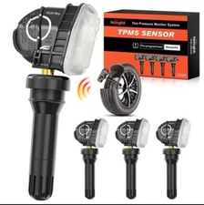 Nilight TPMS tire Pressure Monitoring Sensors 4 PACK Ford 150 Bronco Mustang