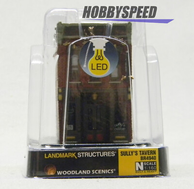 WOODLAND SCENICS N SCALE SULLY'S TAVERN BUILDING bar lounge scenery WDS4940 NEW