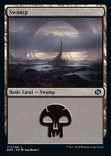 Swamp (272) x1 1x FOIL The Brothers' War NM MTG