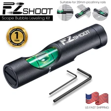 Rifle Scope Level Kit High Precision Bubble Leveling Tool - 20mm Picatinny Rails