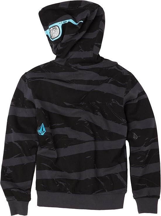 VOLCOM Big Youth SUPER KOOL PEEPERS Full Zip Hoodie -EBY