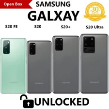 Samsung Galaxy S20 S20+ S20 Plus S20 FE S20 Ultra 5G 128GB (Unlocked) Smartphone