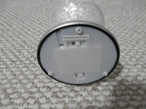 Set of 3 Decorative Shatterproof Finials w Timer Valerie Parr Hill QVC RARE - Picture 3 of 4