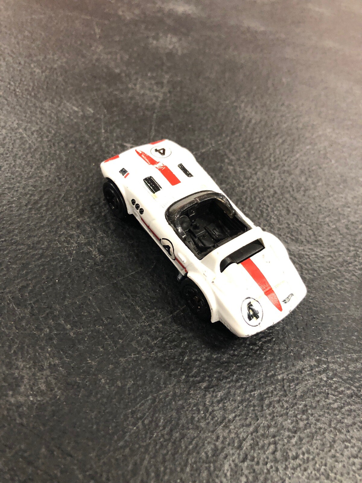 2014 Hot Wheels White Race Car #4 1186 MJ, 1, NL Die Cast Toy | eBay