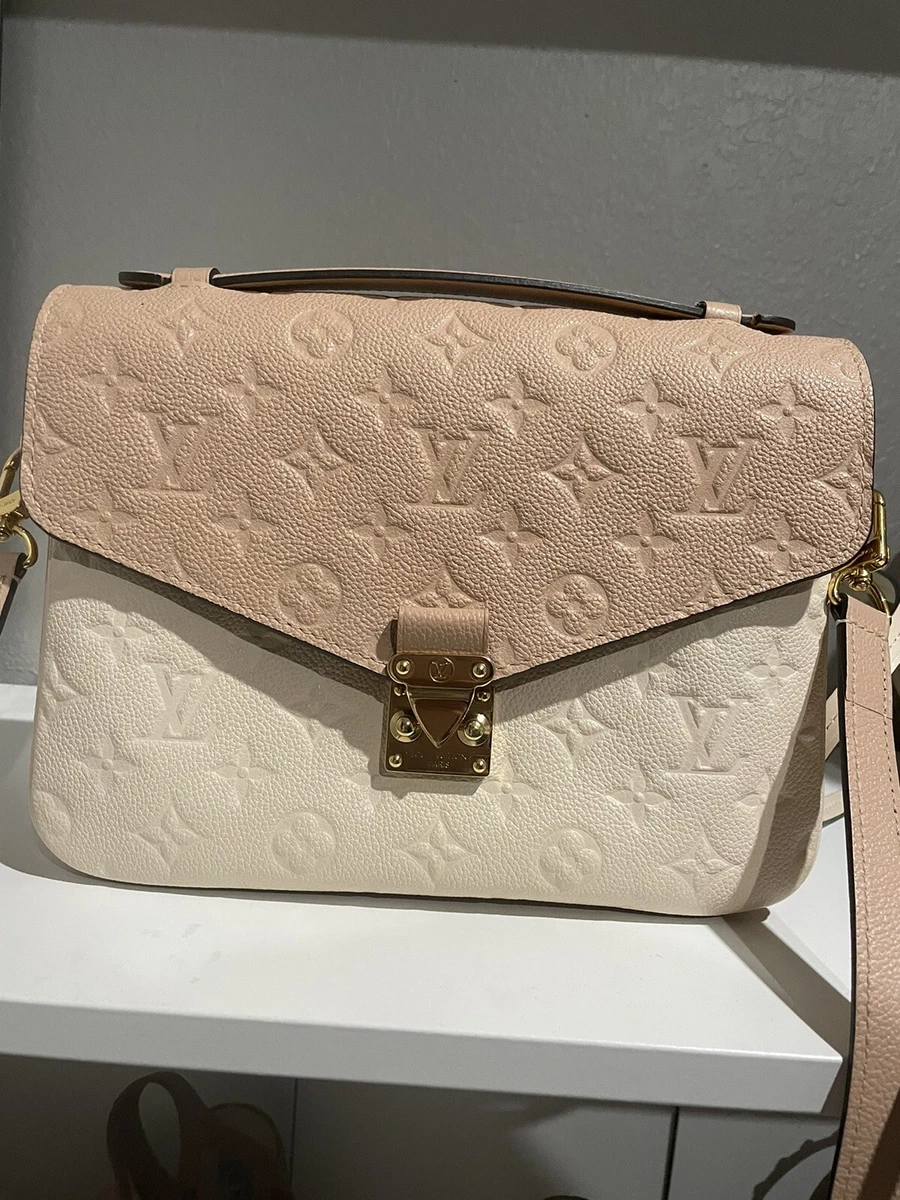 Louis vuitton top pochette metis beige