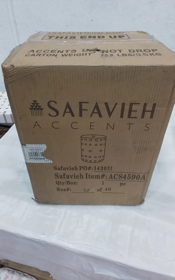 Safavieh PASHET 17.75" GARDEN STOOL, Reduced Price 2172747780 ACS4590A - Image 4 of 4