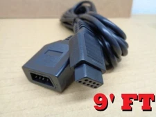 one pc (1) NEW 9 Foot Extension Cable for Sega Genesis Controller NICE!!