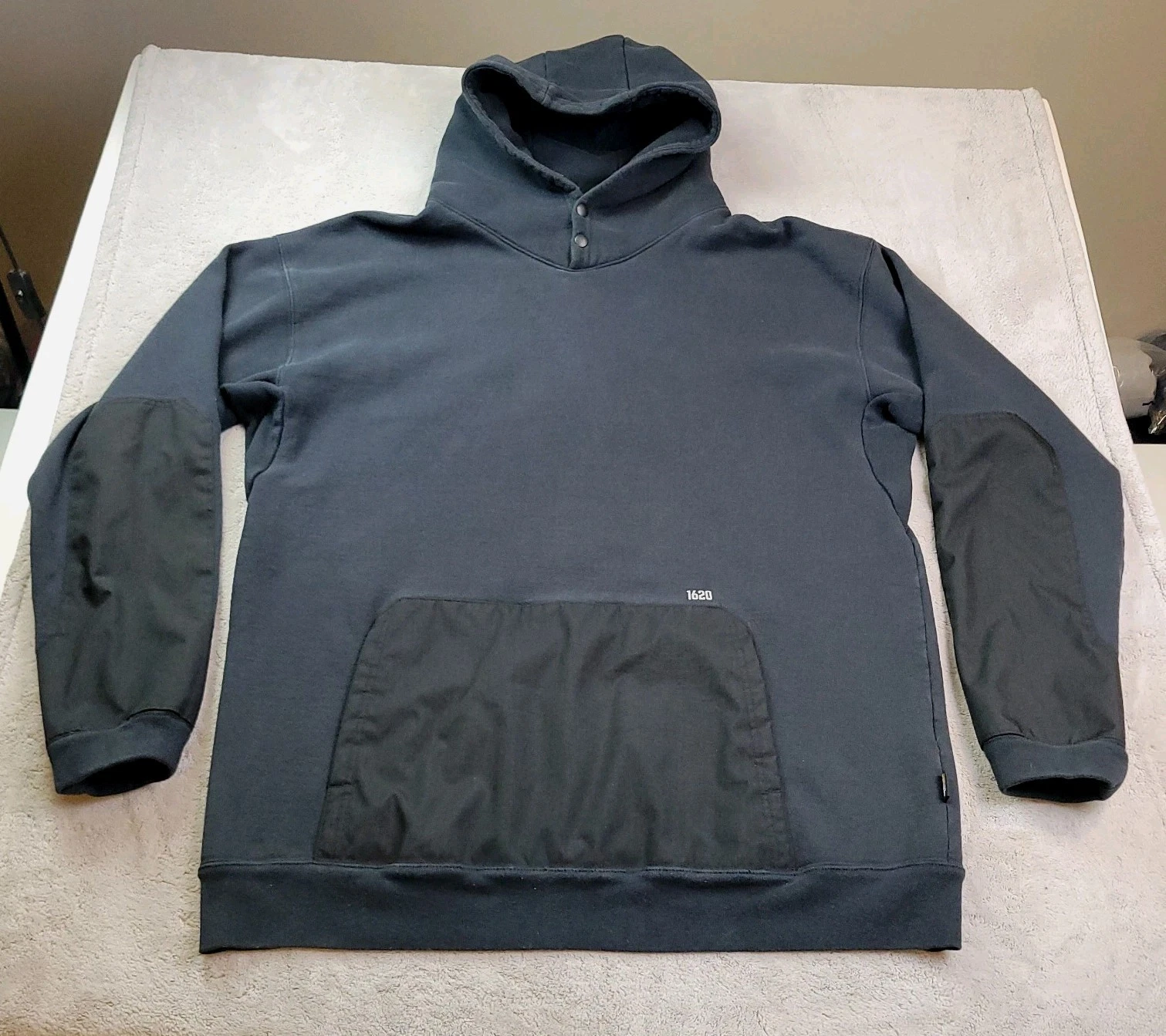 1620 Workwear Hoodie Mens XXXL Black Full Tech Work Cordura Pocket Fleece Heavy
Opens in a new windo