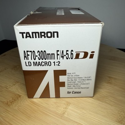 Tamron LD A017 70-300mm f/4.0-5.6 LD Di AF Lens For Canon for sale