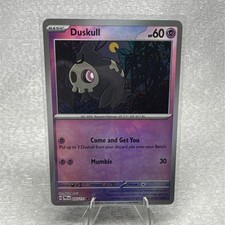 Carta Pokémon Duskull 035/131 Prismatic Evolutions - Edición De Lámina Inversa, Coleccionable