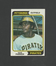 1974 Topps Dave Parker RC #252  ~  Pirates Hall of Fame!