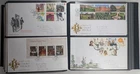 GB Collection, 176 x FDC's In 2 RM Folders, Pencil Addresses, Most 2009 - 2018