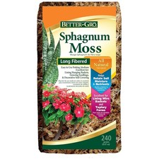 Sphagnum Moss - 100 Natural, Long-Fiber Moss for Orchids, Ferns, and Hostas, Ex