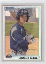 2010 Bowman Chrome Prospects Refractor 76/500 Scooter Gennett #BCP206 0q3