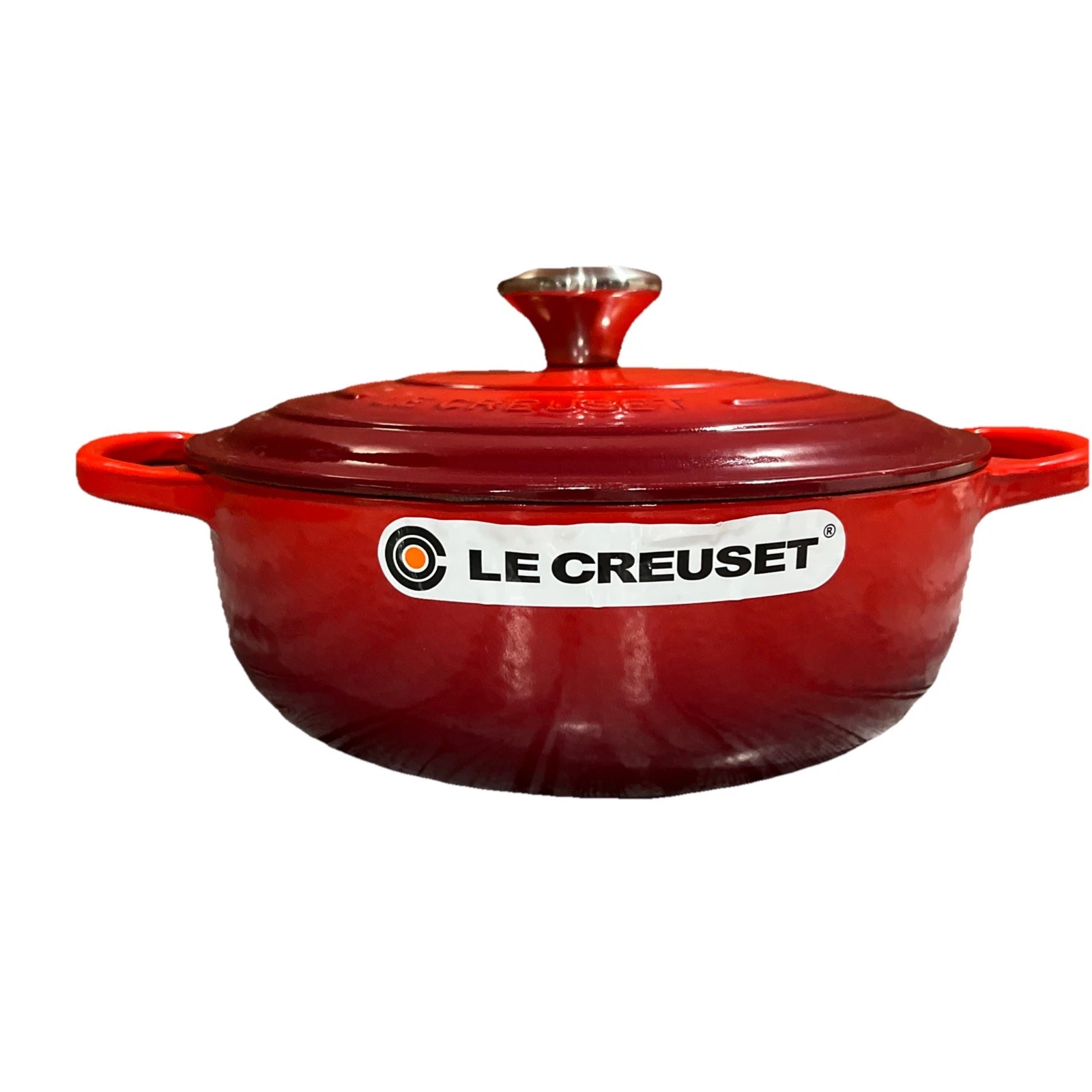 Le Creuset Round Pot Dutch Oven 3.5 Qt / 22 cm Cerise Red Made in France