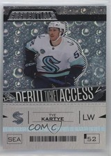 2023 Upper Deck Credentials Debut Ticket Access /799 Tier 2 Tye Kartye #162 z6b