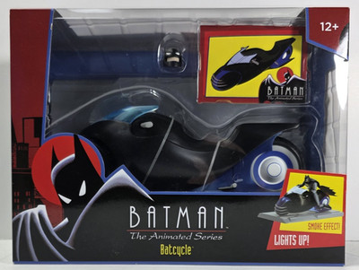 McFarlane Toys DC Comics Batman The Animated Series Batcycle Vehicle New 
