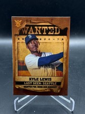 2021 Topps Big League Wanted #WT-5 Kyle Lewis Seattle Mariners
