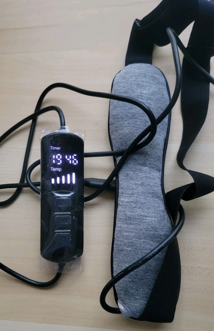 Aroma Portable USB electric heating pad/ digital timer and t