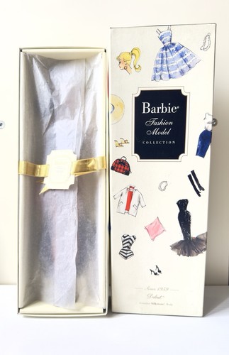 Barbie Silkstone Debut 50 ° Anniversary AA Mattel Anno 2008 NRFB-6.500 Worldwide - Foto 3 di 8