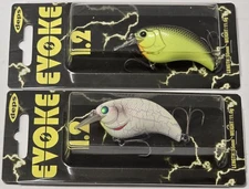 Deps Evoke 1.2 LOT of 2 Store Color White Walker & Black Back Chart New in Pack