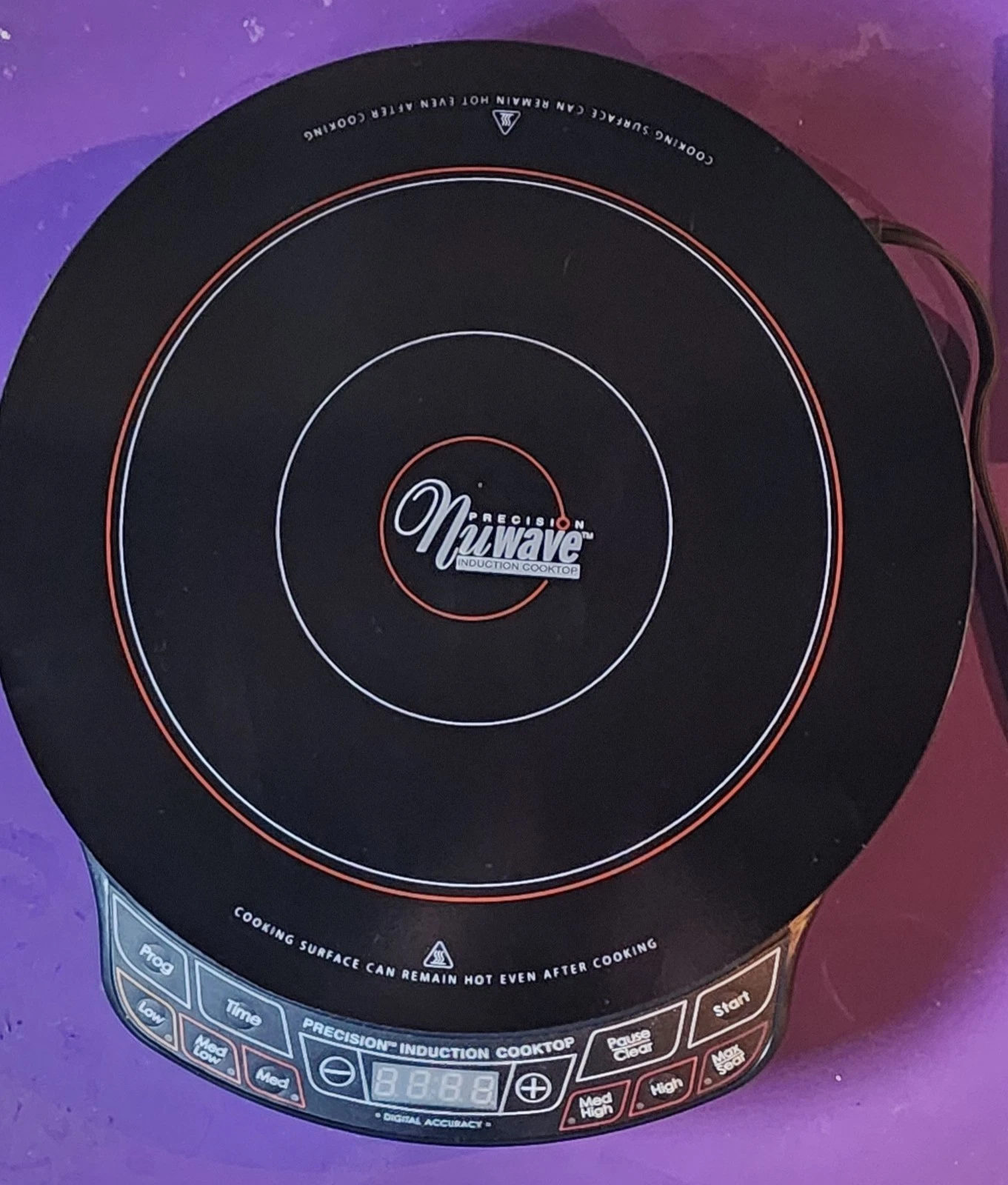 NuWave Precision 30121 Heat Induction Cooktop Very Good Condition